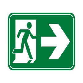 Emergency Route Signs