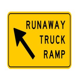 Runaway Truck Ramp Signs