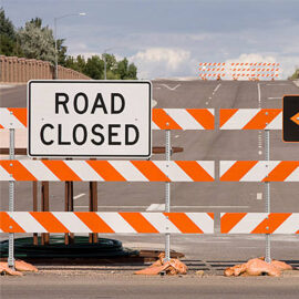 Road Closed Signs