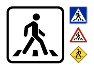 Pedestrian Crossing Sign