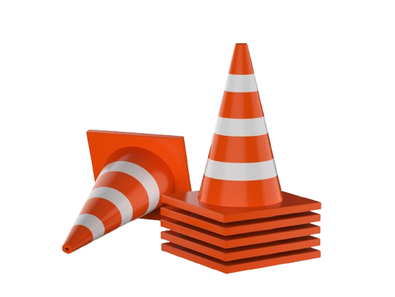 Orange Traffic Cones