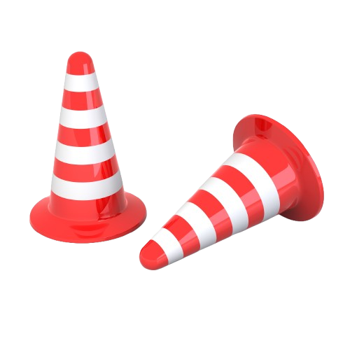 Red Traffic Cones